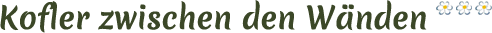 Logo Kofler zwischen den Wänden